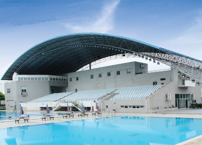 德兴游泳馆网架