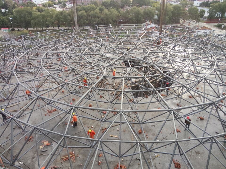 德兴全民健身中心网架